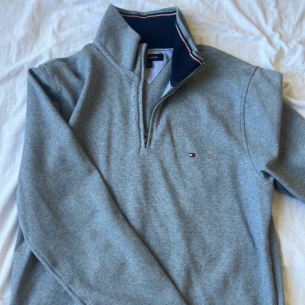 Quarter zip sweater